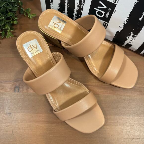 DV by Dolce Vita Women's Sharona Block Heel Sandals Size 7 - Picture 2 of 7